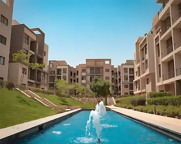 واجهة كمبوند مارفيل نيو زايد شقق Marville New Zayed فلل مارفيل الشيخ زايد خدمات كمبوند مارفيل تصميم مشروع مارفيل نيو زايد