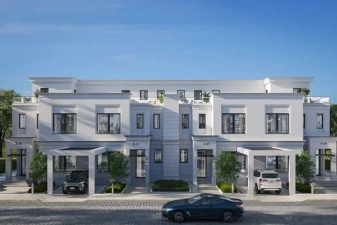 واجهة كمبوند نايا ويست الشيخ زايد شقق Naia West New Zayed فلل نايا ويست زايد الجديدة خدمات كمبوند نايا ويست تصميم مشروع نايا ويست الشيخ زايد